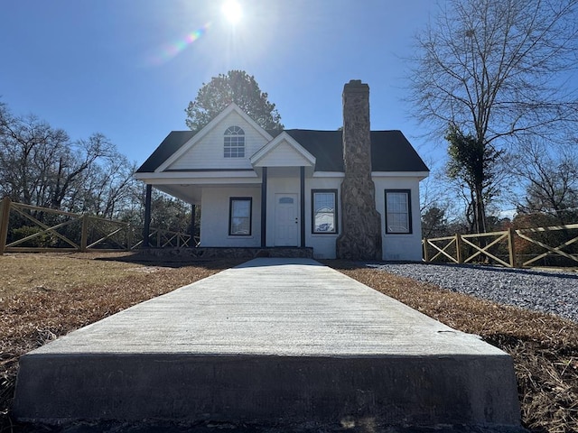 view of front of house