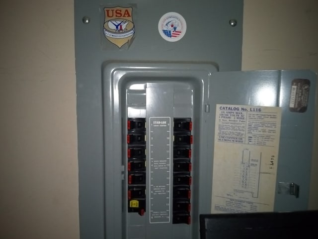 utilities with electric panel