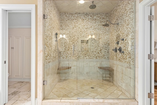 4 Woodmere Dr, Dothan, AL 36305 - bathroom featuring a shower stall