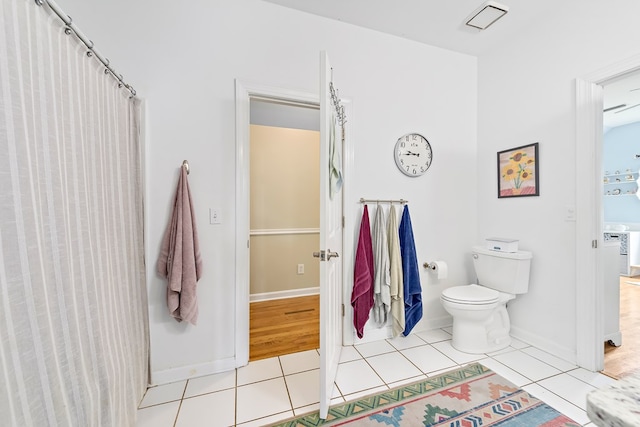 4 Woodmere Dr, Dothan, AL 36305 - bathroom featuring toilet and tile patterned flooring