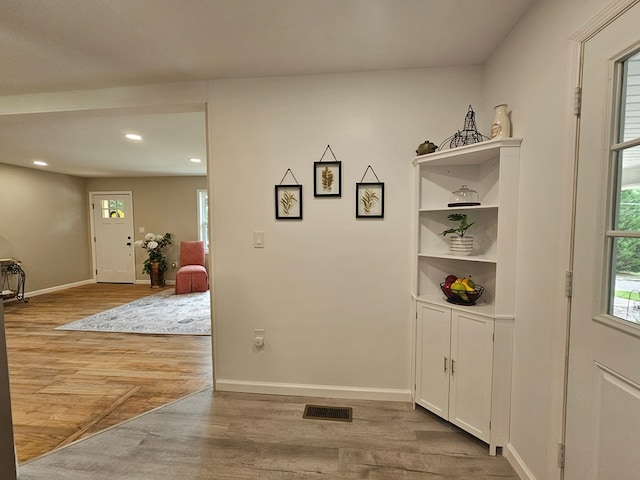 276 Fairview, Ozark, AL 36360 - entrance foyer featuring wood finished floors and recessed lighting