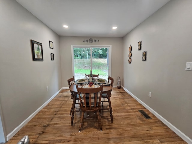 276 Fairview, Ozark, AL 36360 - dining room with recessed lighting and wood finished floors