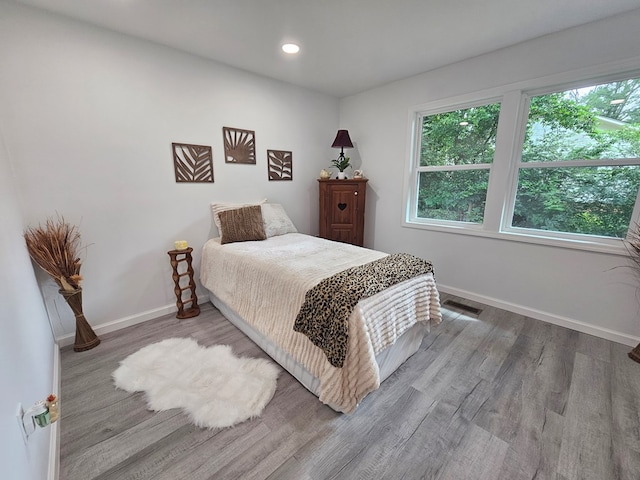 276 Fairview, Ozark, AL 36360 - bedroom featuring wood finished floors and recessed lighting