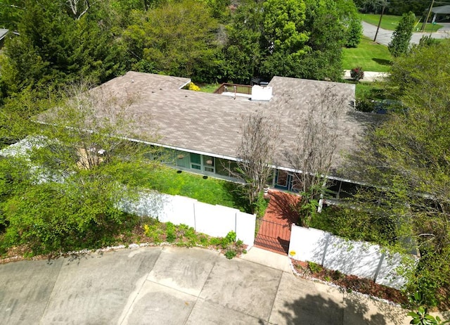 bird's eye view
