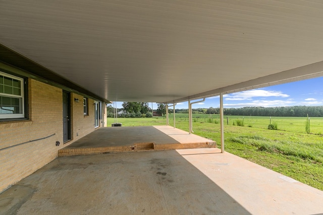 351 Hayborn Rd, Webb, AL 36376 - view of patio / terrace with a view of rural / pastoral area