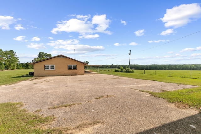 351 Hayborn Rd, Webb, AL 36376 - view of side of home with a rural view