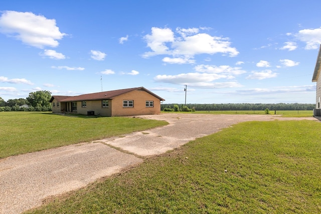351 Hayborn Rd, Webb, AL 36376 - view of side of home with a yard and driveway