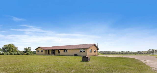 351 Hayborn Rd, Webb, AL 36376 - back of house with a yard