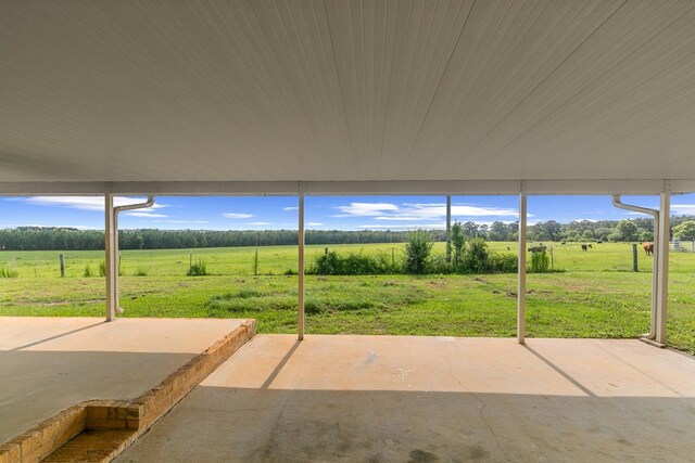 351 Hayborn Rd, Webb, AL 36376 - unfurnished sunroom with a view of rural / pastoral area and plenty of natural light