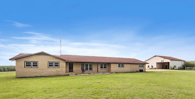 351 Hayborn Rd, Webb, AL 36376 - view of front of property featuring a front yard and a carport