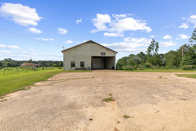 351 Hayborn Rd, Webb, AL 36376 - view of pole building