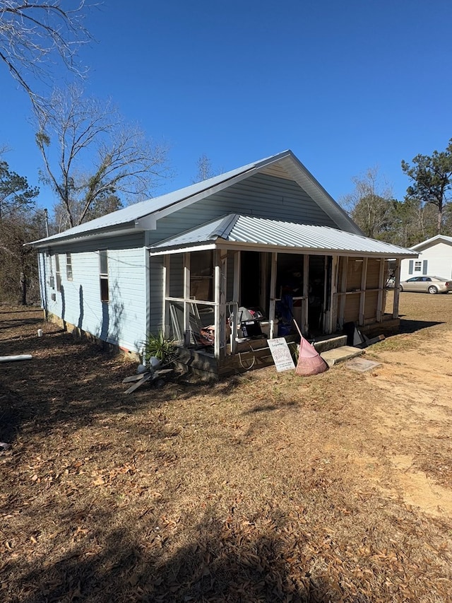 view of rear view of house