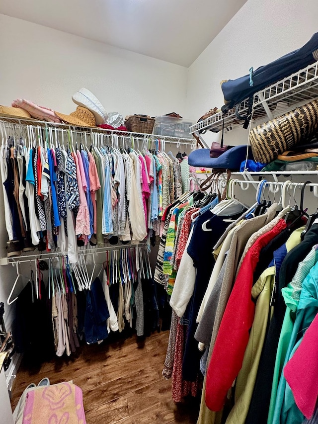 374 Smith Rd, Dothan, AL 36301 - walk in closet featuring wood finished floors