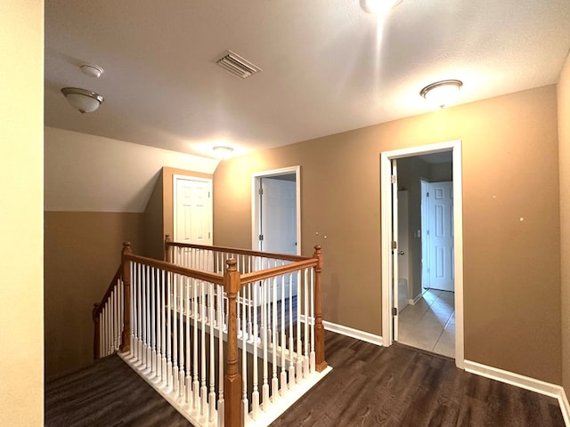 208 Planters Ct, Enterprise, AL 36330 - hall with an upstairs landing and wood finished floors