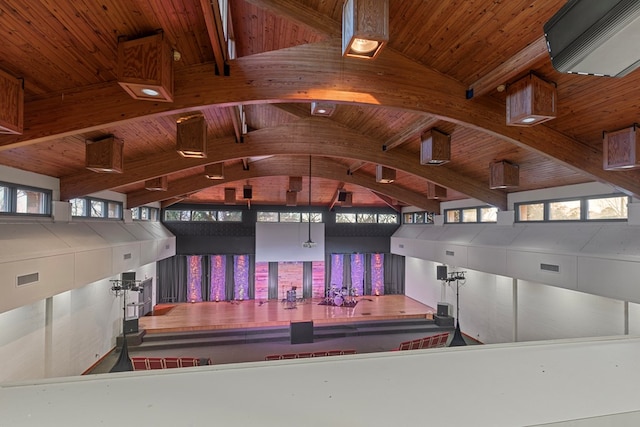 2054 John D Odom Rd, Dothan, AL 36303 - misc room with wood ceiling and plenty of natural light