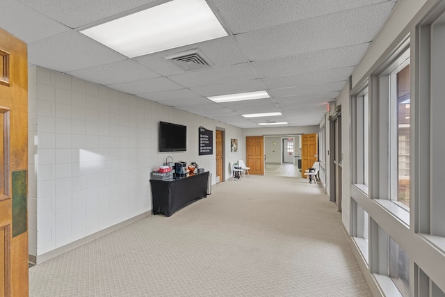 2054 John D Odom Rd, Dothan, AL 36303 - corridor featuring carpet and a paneled ceiling