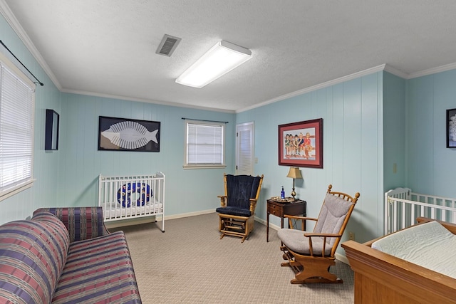 2054 John D Odom Rd, Dothan, AL 36303 - carpeted bedroom with ornamental molding and baseboards