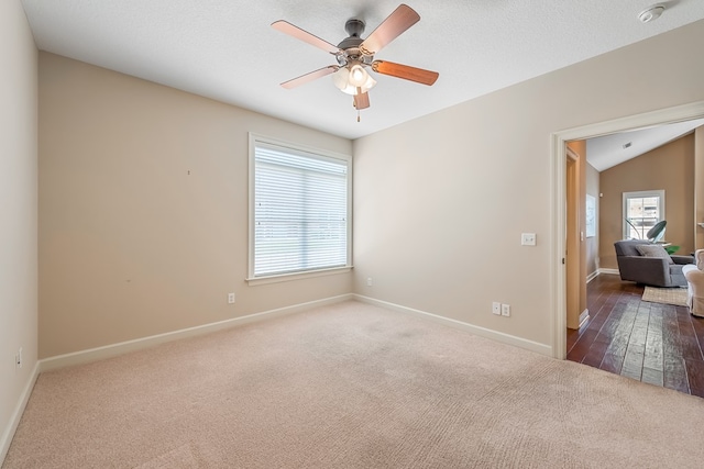 328 Hidden Creek Cir, Dothan, AL 36301 - spare room featuring carpet floors, a smoke detector, and ceiling fan