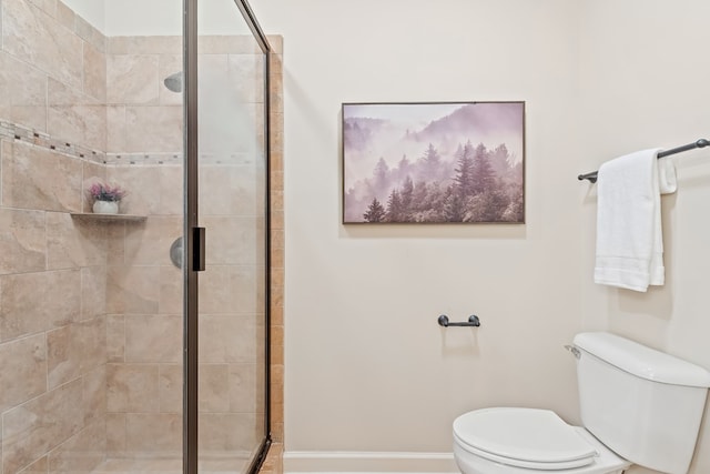 328 Hidden Creek Cir, Dothan, AL 36301 - full bath featuring toilet and a stall shower