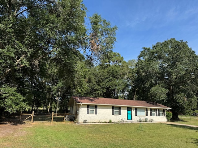 471 Faith St, Enterprise, AL 36330 - ranch-style house with stucco siding