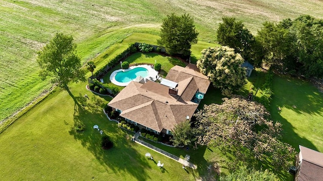 13215 E State Highway 52, Hartford, AL 36344 - aerial view of property's location featuring a pool