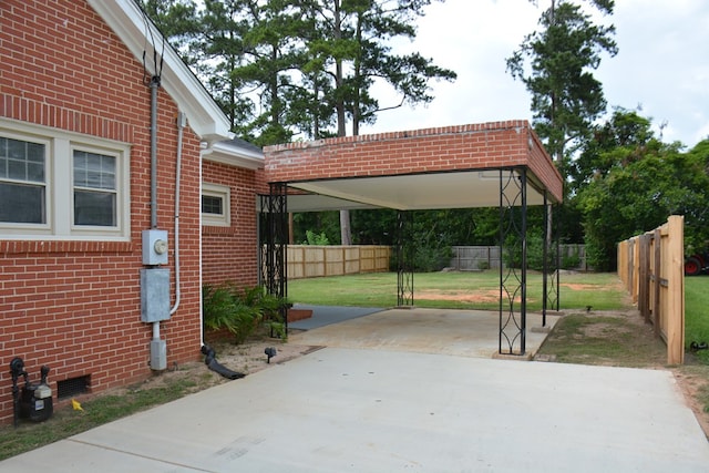 203 E Mckinnon St, New Brockton, AL 36351 - view of patio