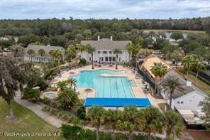 view of pool