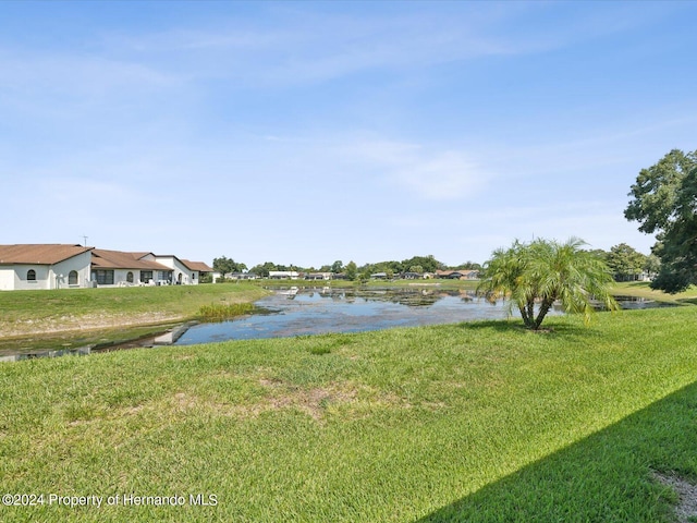 property view of water