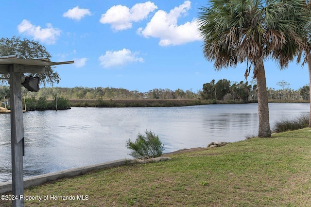 property view of water