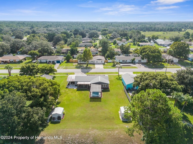 3391 Lambert Ave, Spring Hill, FL 34608 - bird's eye view