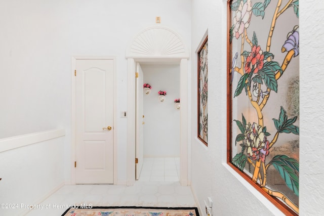11915 W Riverhaven Dr, Homosassa, FL 34448 - hall featuring tile patterned flooring