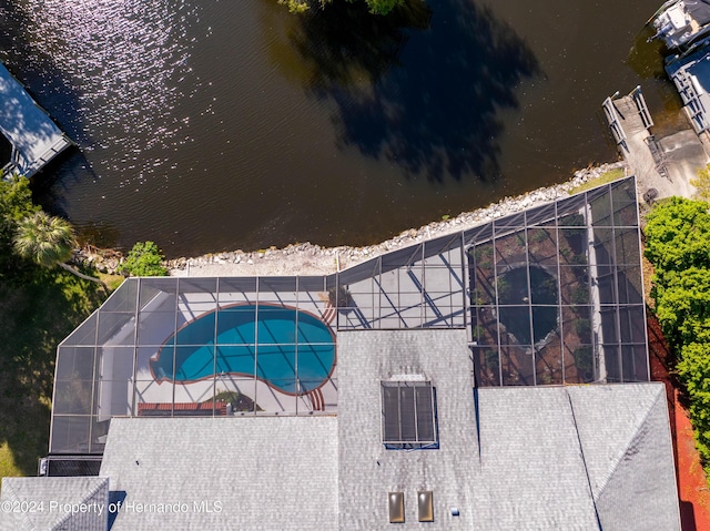 11915 W Riverhaven Dr, Homosassa, FL 34448 - view from above of property with a nearby body of water