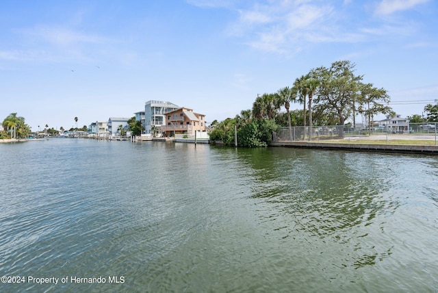 property view of water