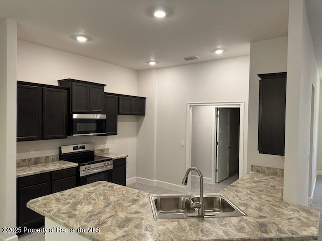 kitchen featuring sink and stainless steel appliances