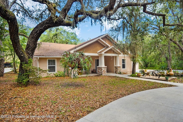 view of front of house