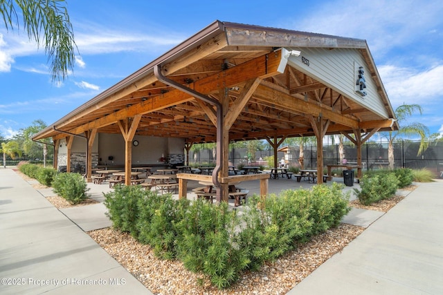 surrounding community featuring a patio area