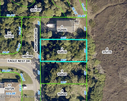 00 Maplewood Dr, Hernando Beach FL, 34607 land for sale