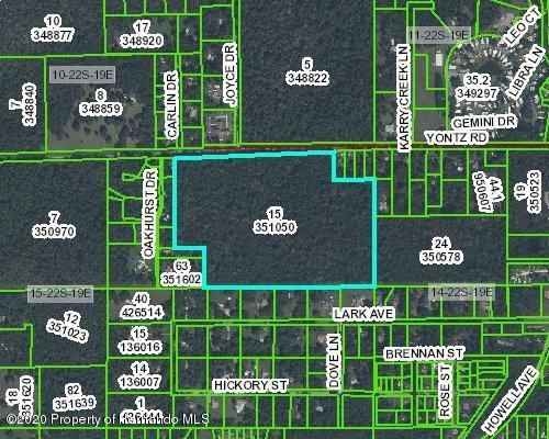 000 Yontz Rd, Brooksville FL, 34601 land for sale