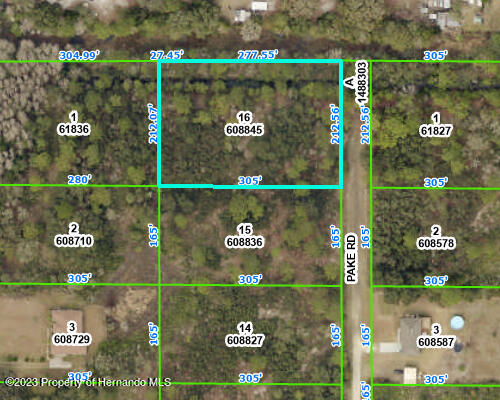 LOT16 Pake Rd, Weeki Wachee FL, 34614 land for sale