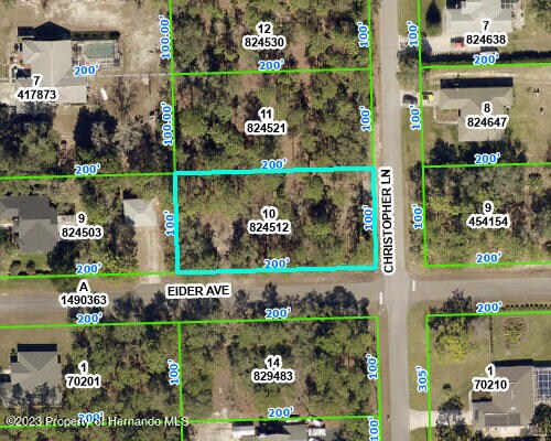 0 Christopher Ln, Weeki Wachee FL, 34613 land for sale