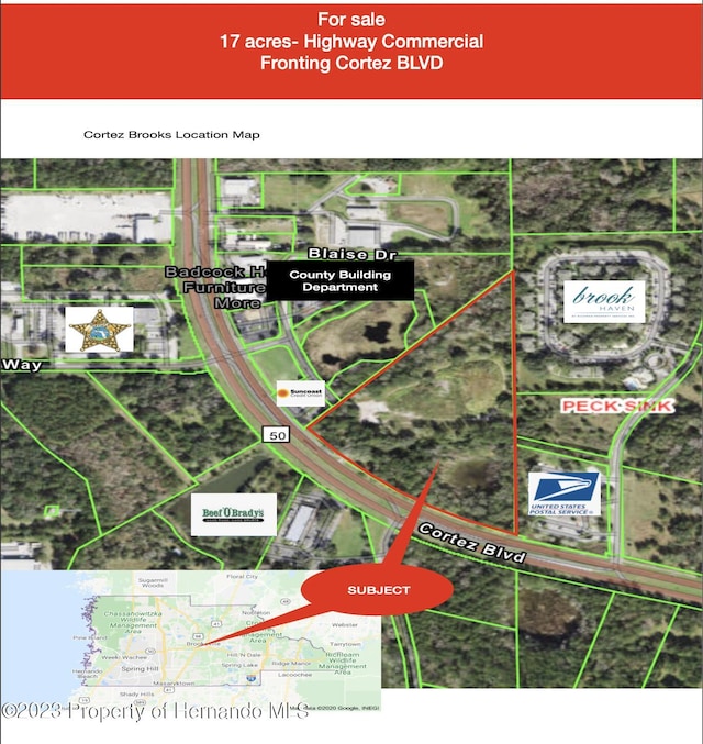 0 Cortez Blvd, Brooksville FL, 34601 land for sale