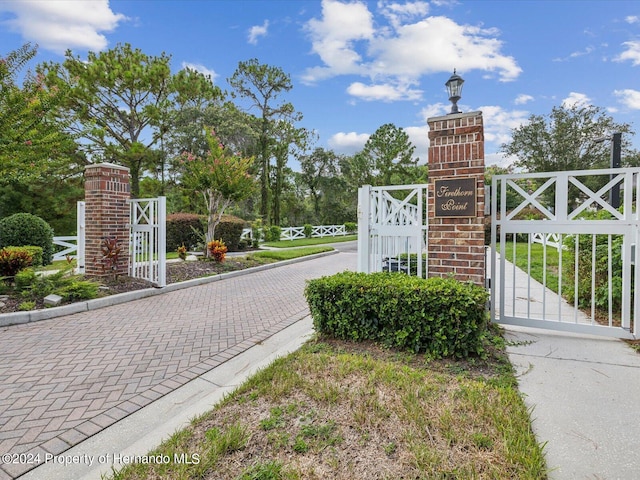 view of gate