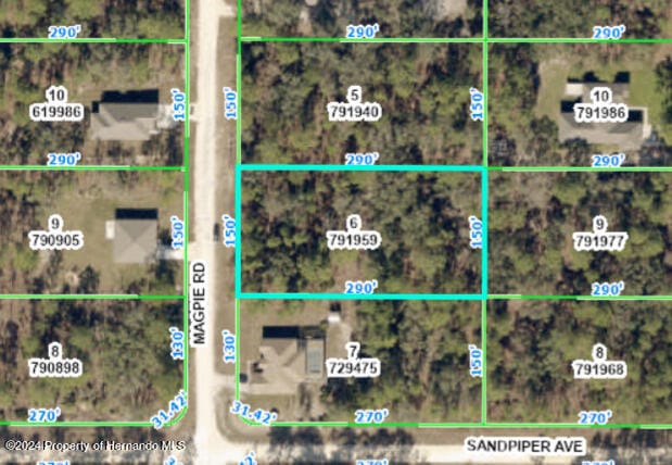 0 Magpie Rd, Weeki Wachee FL, 34614 land for sale