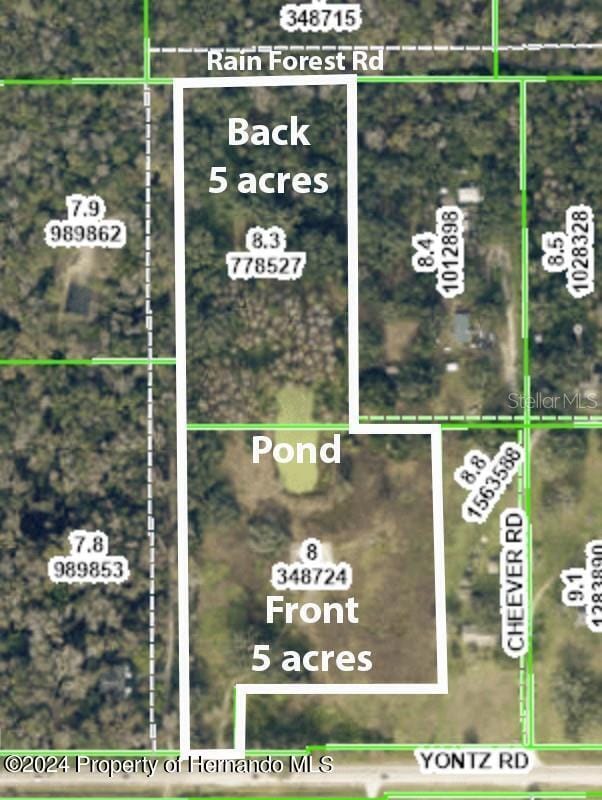 0 Rain Forest Rd, Brooksville FL, 34601 land for sale