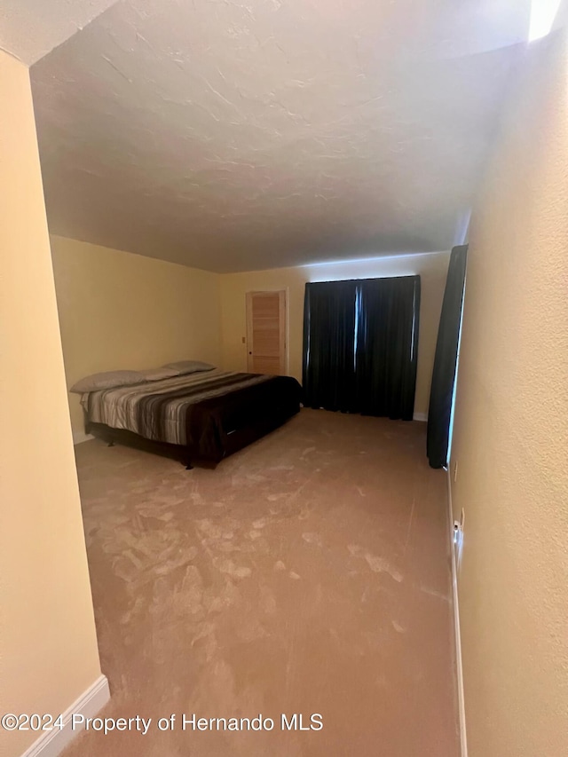 unfurnished bedroom featuring carpet flooring