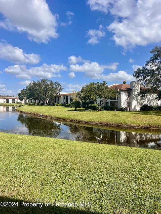 property view of water