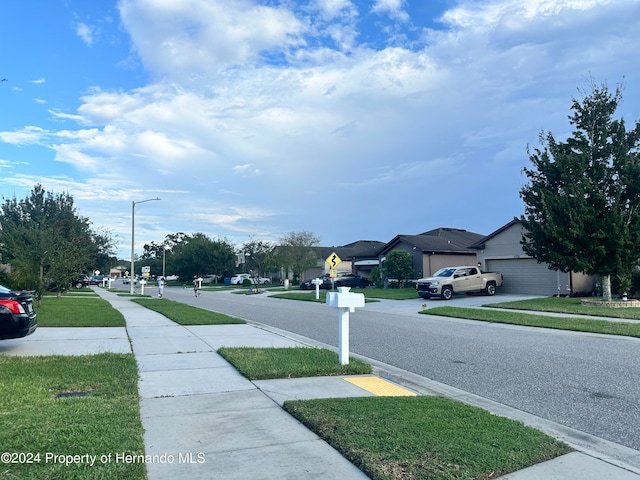 view of street