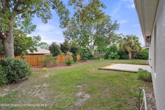 12161 Cavern Rd, Spring Hill, FL 34609 - view of fenced backyard
