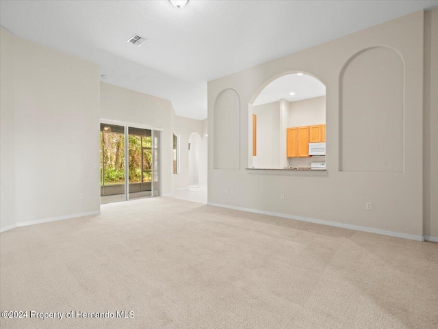 4264 Braemere Dr, Brooksville, FL 34609 - view of carpeted spare room
