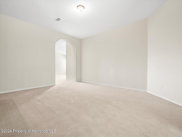 4264 Braemere Dr, Brooksville, FL 34609 - view of carpeted spare room